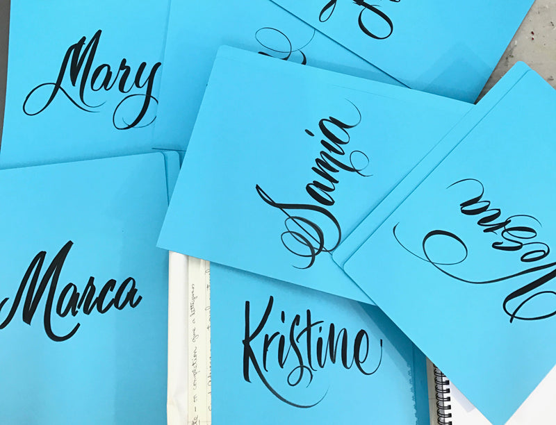 Melbourne One Day Brush Lettering Workshop — November 2nd