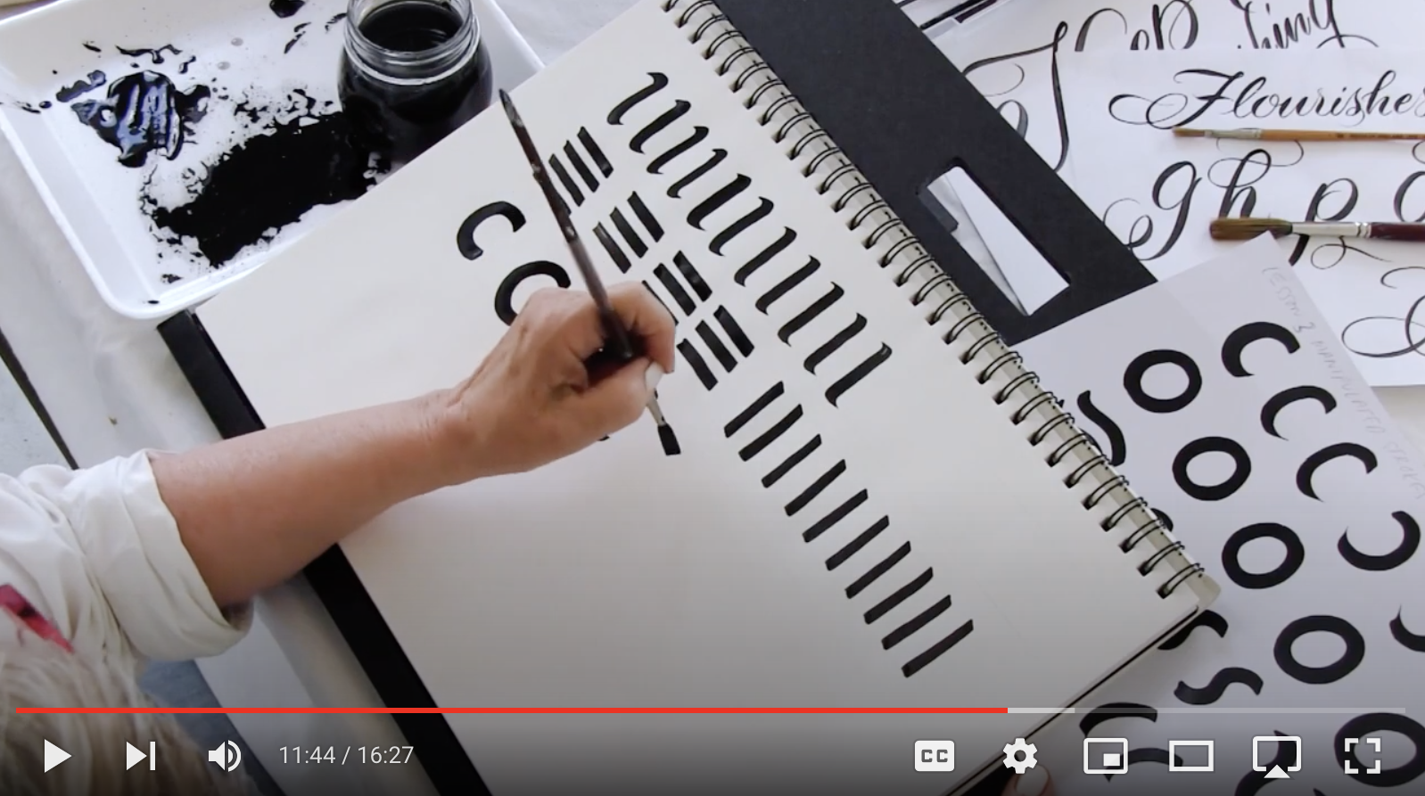 Online] Brush Pen Calligraphy Jumpstart Class – Assembly: gather + create